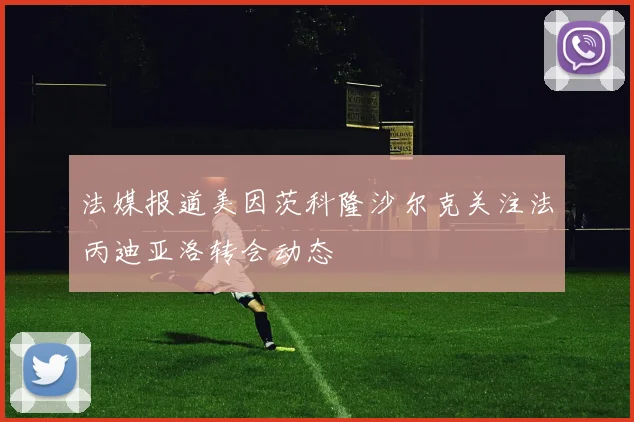 法媒报道美因茨科隆沙尔克关注法丙迪亚洛转会动态